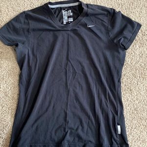 Black Nike dri fit shirt